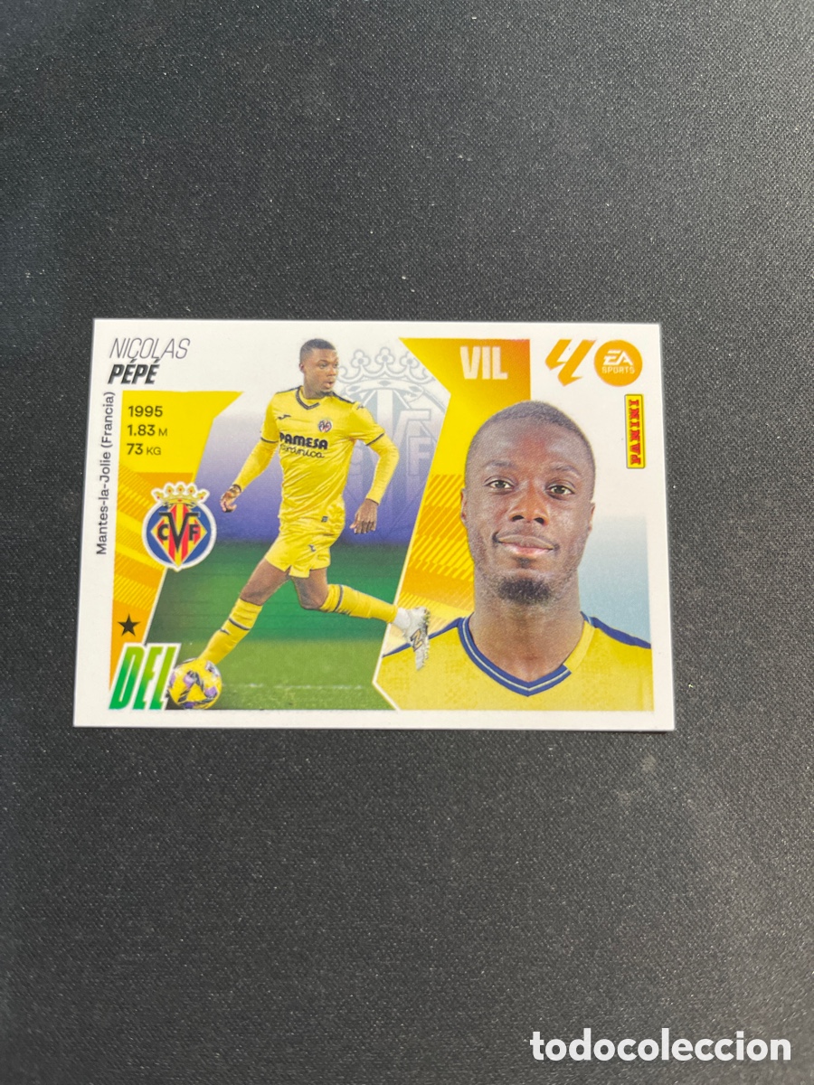 Cromos de F&uacute;tbol: Pepe 17 Villarreal Liga Este 2025 2026 25 26