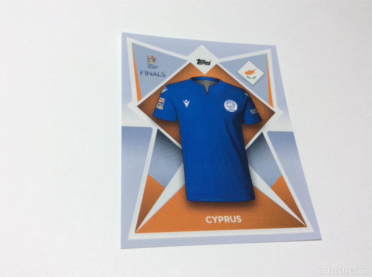Cartes &agrave; collectionner de Football: 181 Chipre Cromo Sticker The Road to UEFA Nations League Finals 2022 2023 22 23 Topps