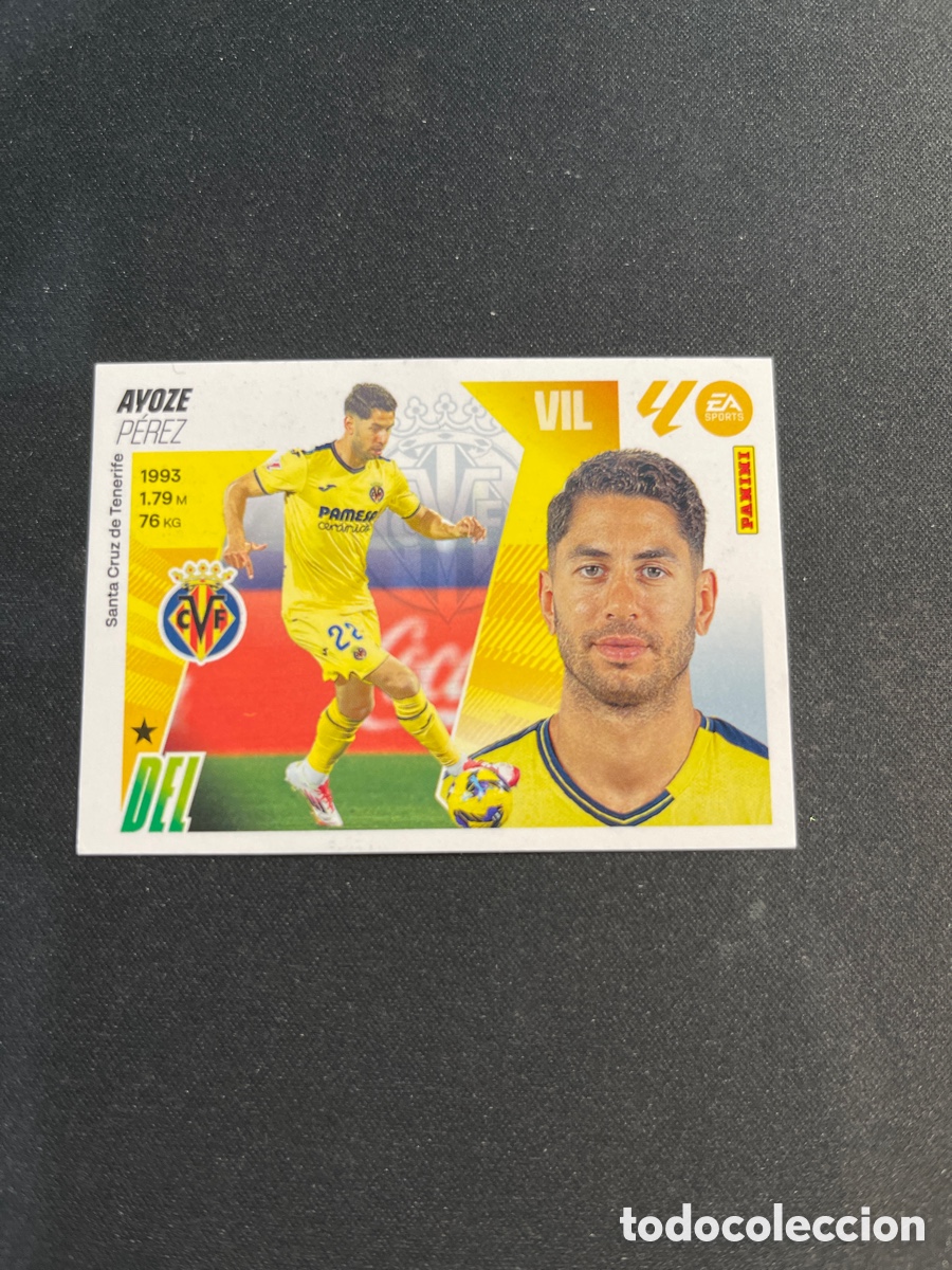 Cromos de Futebol: Ayoze 19 Villarreal Liga Este 2025 2026 25 26