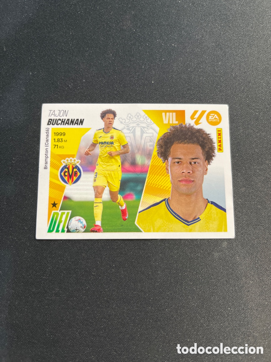 Cromos de F&uacute;tbol: Buchanan 20 Bis Villarreal Liga Este 2025 2026 25 26