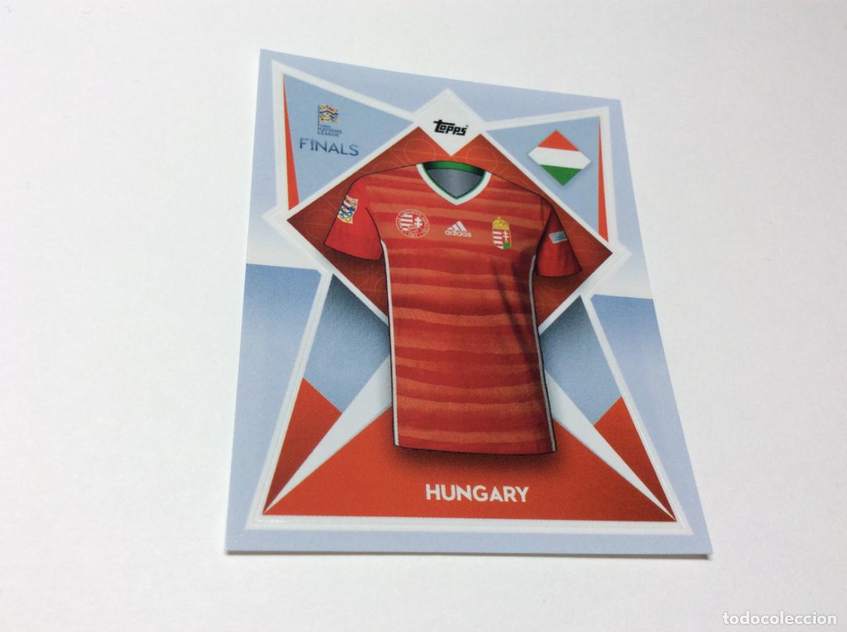 Cromos de F&uacute;tbol: 193 Hungr&iacute;a Cromo Sticker The Road to UEFA Nations League Finals 2022 2023 22 23 Topps