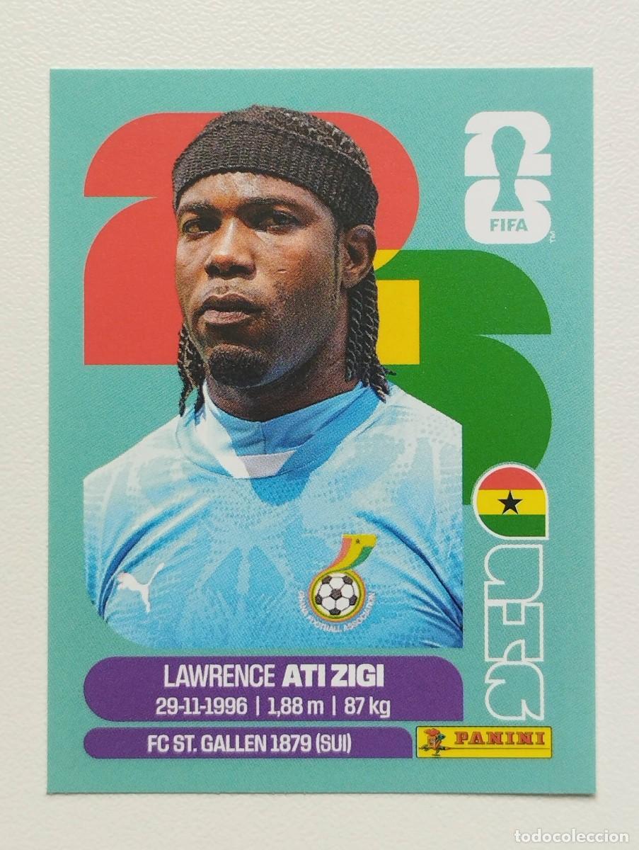 Cromos de F&uacute;tbol: CROMO STICKER WORLD CUP 2026 MUNDIAL 26 PANINI GHANA GHA2 GHA 2 ATI ZIGI