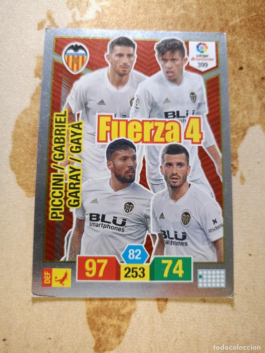 Cromos de F&uacute;tbol: # FUERZA 4 399 Adrenalyn 2018-19