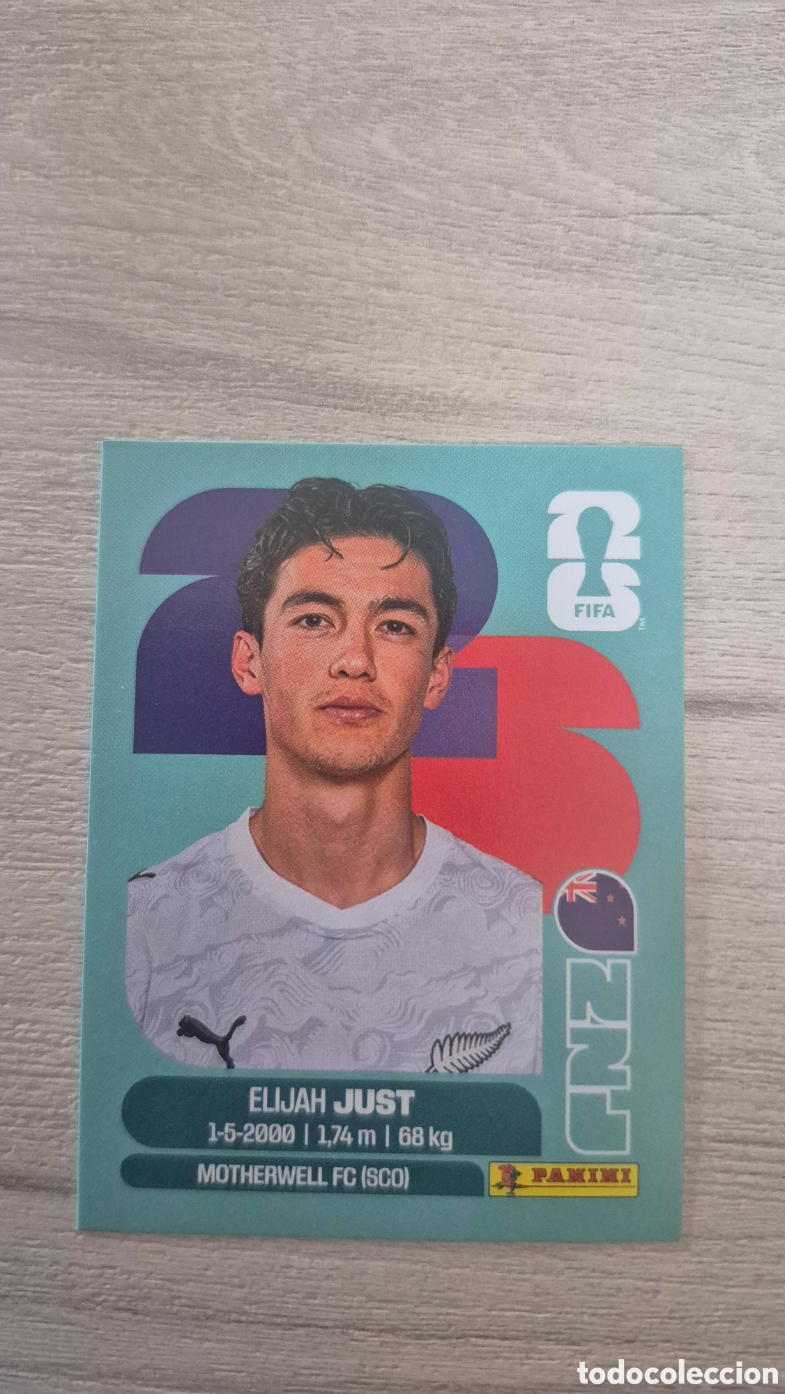 Cromos de F&uacute;tbol: NZL18 Just FIFA World Cup 2026