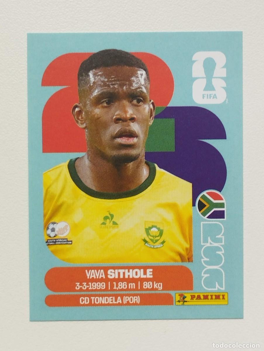 Cromos de F&uacute;tbol: CROMO STICKER WORLD CUP 2026 MUNDIAL 26 PANINI SUDAFRICA RSA15 RSA 15 SITHOLE