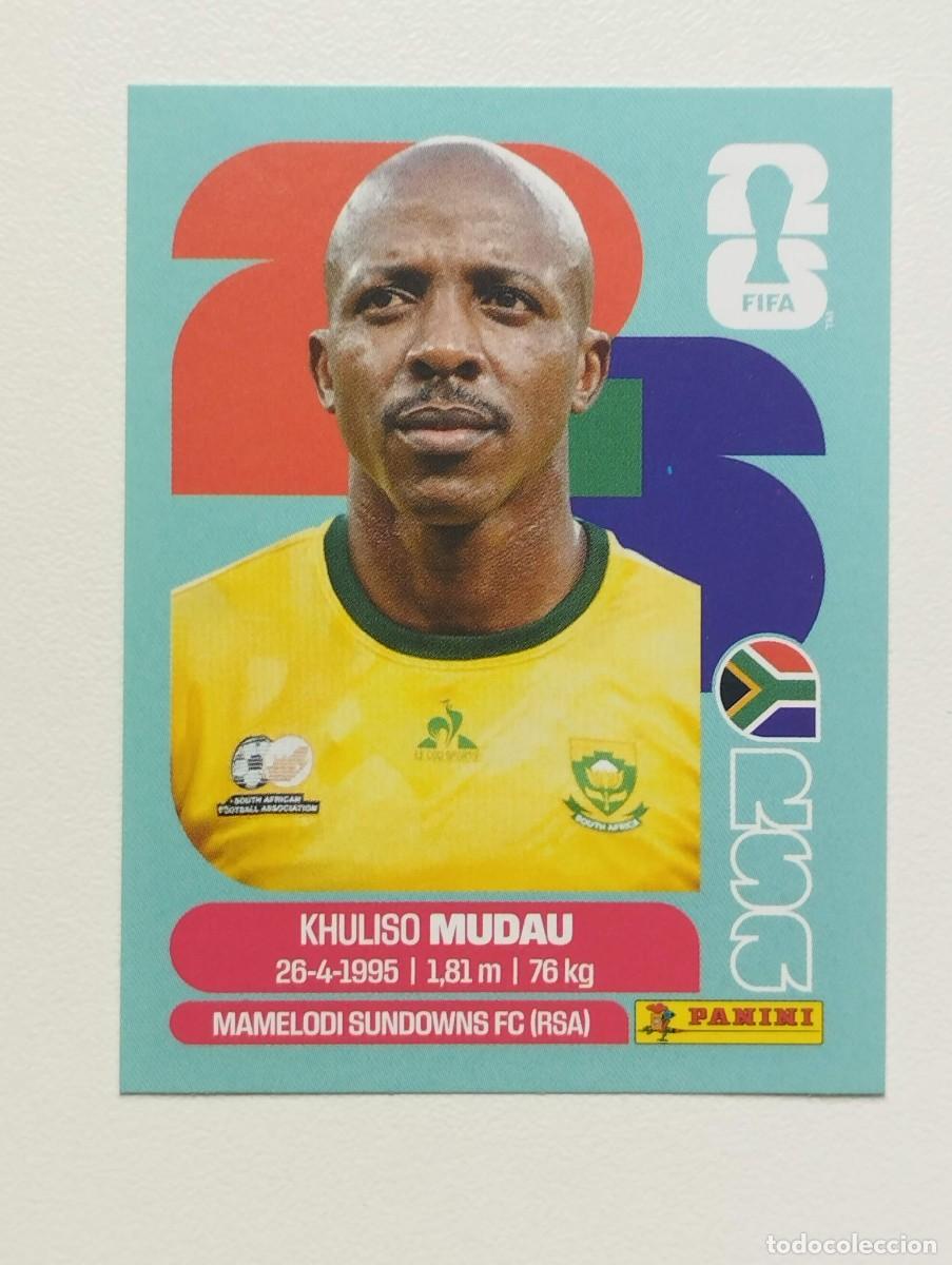 Cromos de F&uacute;tbol: CROMO STICKER WORLD CUP 2026 MUNDIAL 26 PANINI SUDAFRICA RSA9 RSA 9 MUDAU