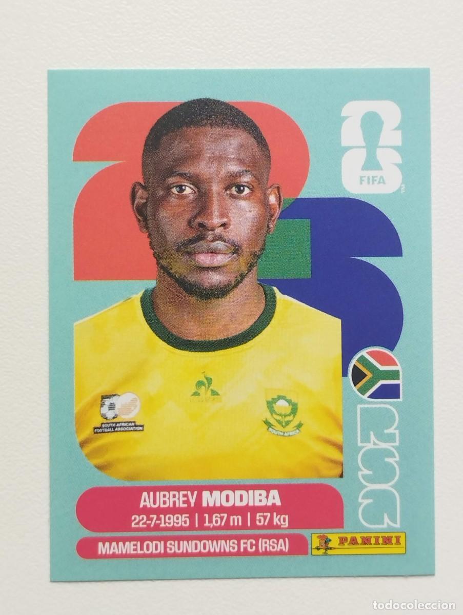 Cromos de F&uacute;tbol: CROMO STICKER WORLD CUP 2026 MUNDIAL 26 PANINI SUDAFRICA RSA4 RSA 4 MODIBA