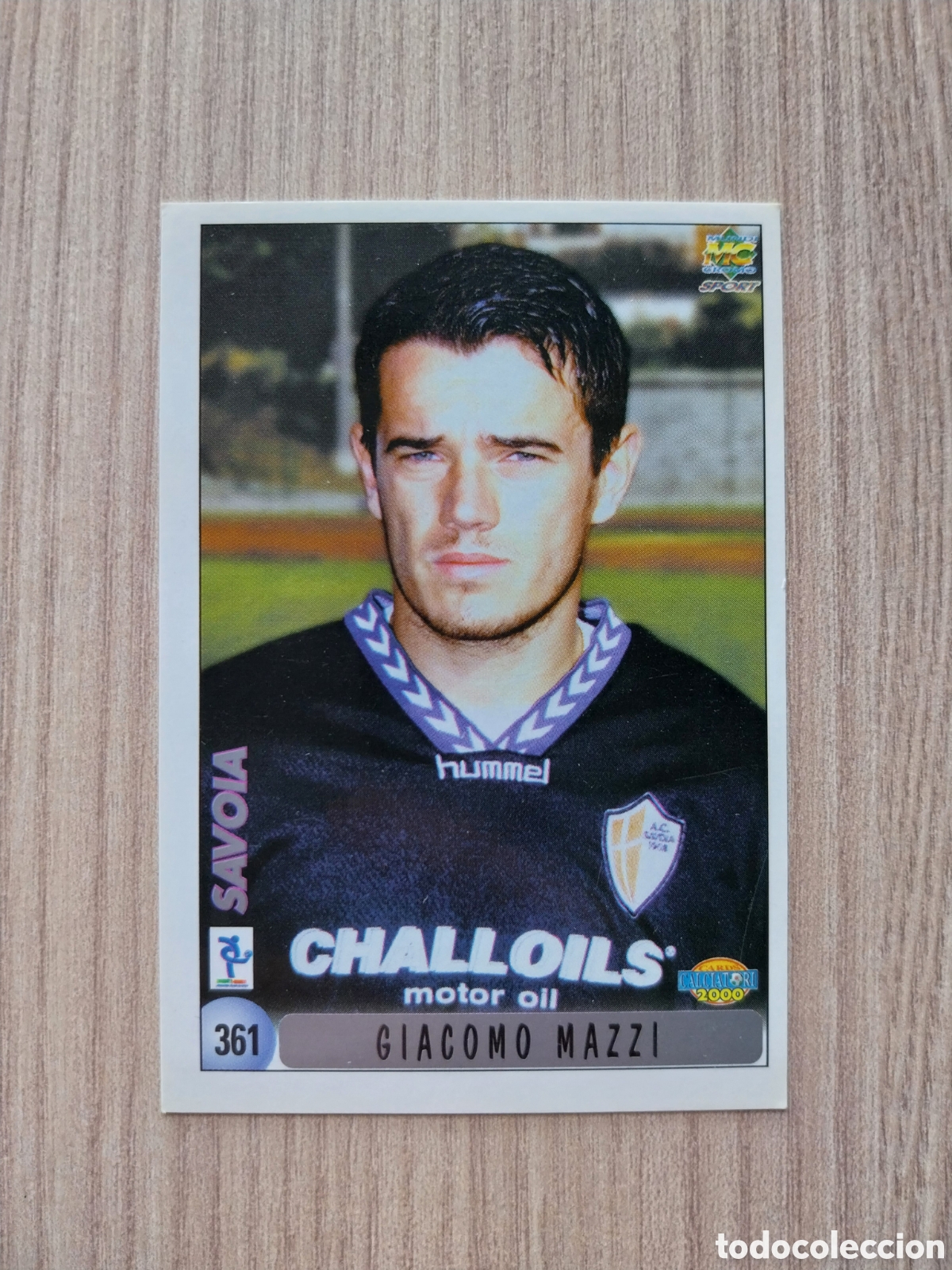 Cromos de F&uacute;tbol: GIACOMO MAZZI CHRISTIAN KANYENGELE N&deg; 361 CALCIATORI 1999 2000 99 00 SAVOIA MUNDICROMO ITALIA F&Uacute;TBOL