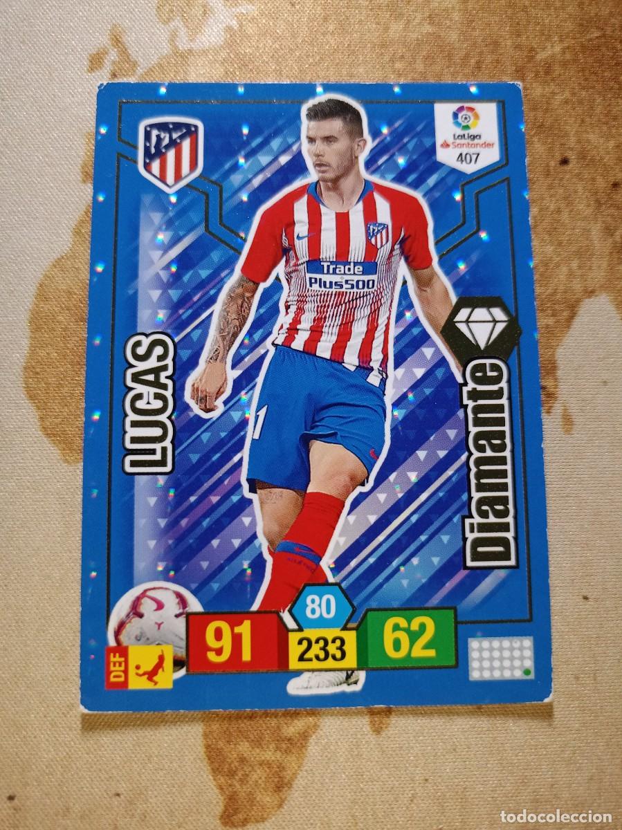 Cromos de F&uacute;tbol: # Diamante 407 LUCAS Adrenalyn 2018-19