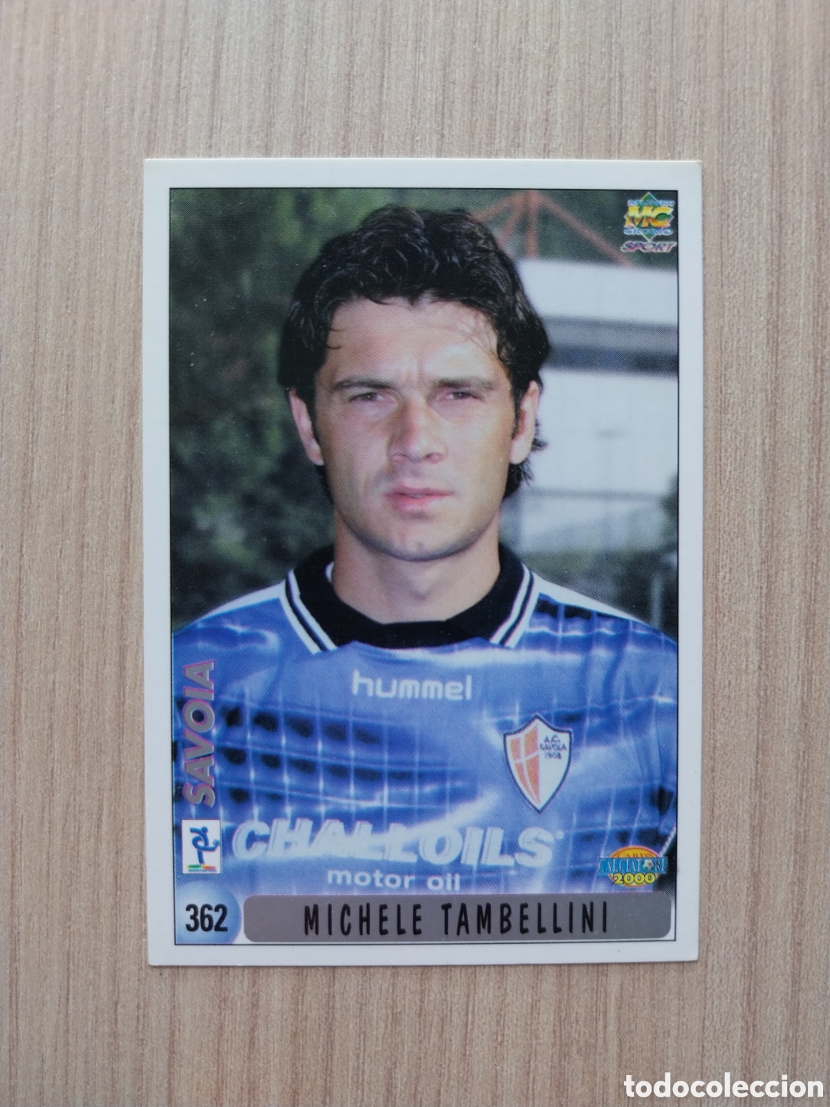 Figurine di Calcio: MICHELE TAMBELLINI VITO LASALANDRA N&deg; 362 CALCIATORI 1999 2000 99 00 SAVOIA MUNDICROMO ITALIA F&Uacute;TBOL