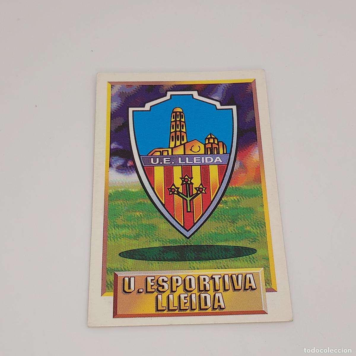 Cromos de Futebol: CROMO ESCUDO U. ESPORTIVA LLEIDA 1993 1994 93 94 EDICIONES ESTE CARTON SIN PEGAR