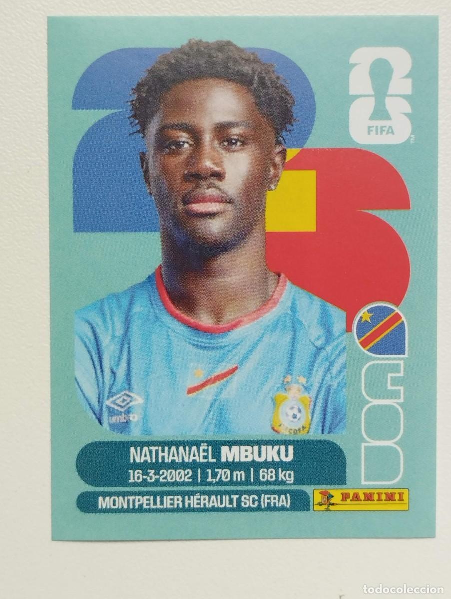 Cromos de Futebol: CROMO STICKER WORLD CUP 2026 MUNDIAL 26 PANINI CONGO COD20 COD 20 MBUKU