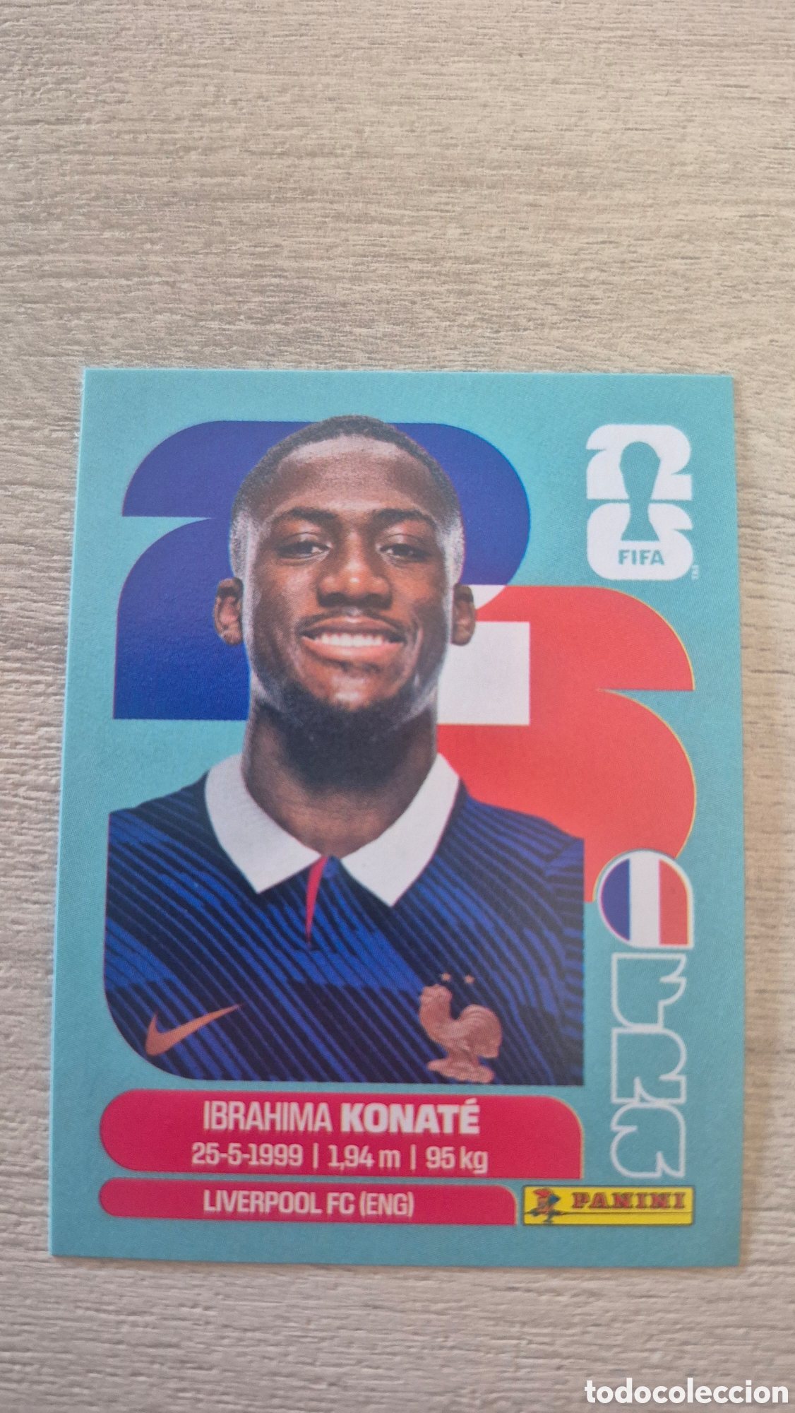 Cromos de F&uacute;tbol: FRA6 Konate FIFA World Cup 2026