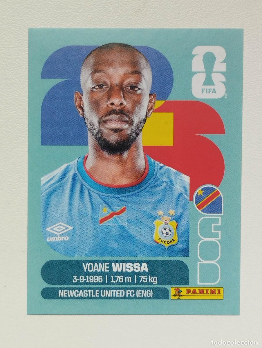 Cromos de F&uacute;tbol: CROMO STICKER WORLD CUP 2026 MUNDIAL 26 PANINI CONGO COD16 COD 16 WISSA