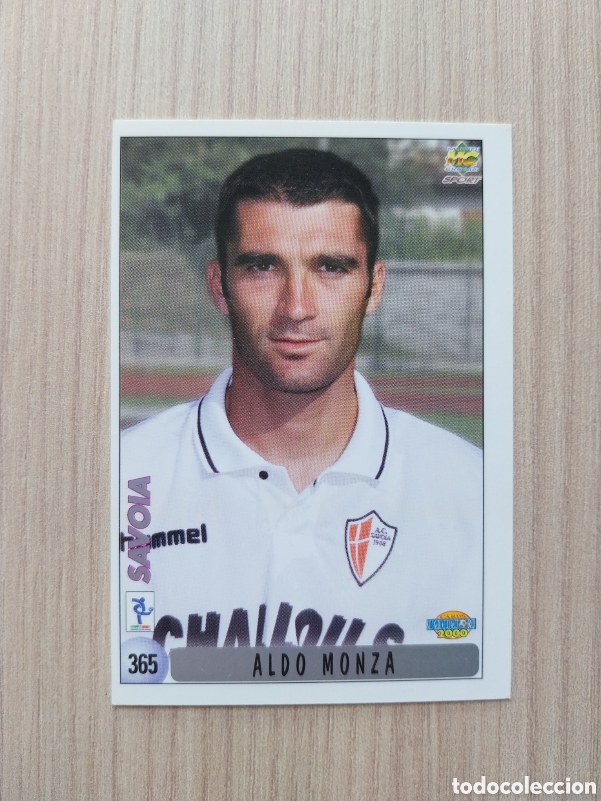 Cromos de F&uacute;tbol: ALDO MONZA FABIO BONADEI N&deg; 365 CALCIATORI 1999 2000 99 00 SAVOIA MUNDICROMO ITALIA F&Uacute;TBOL