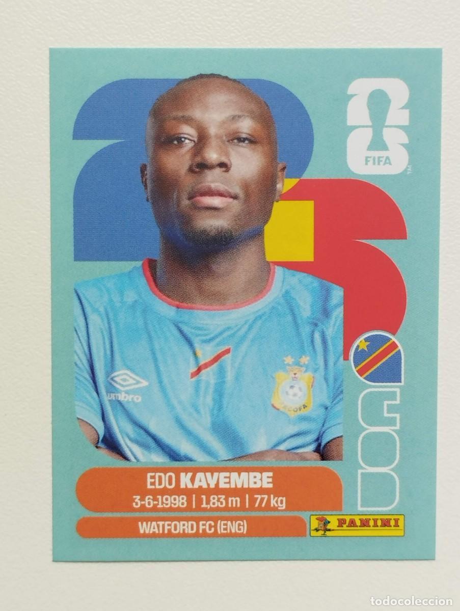 Fu&szlig;ball-Sticker: CROMO STICKER WORLD CUP 2026 MUNDIAL 26 PANINI CONGO COD10 COD 10 KAYEMBE