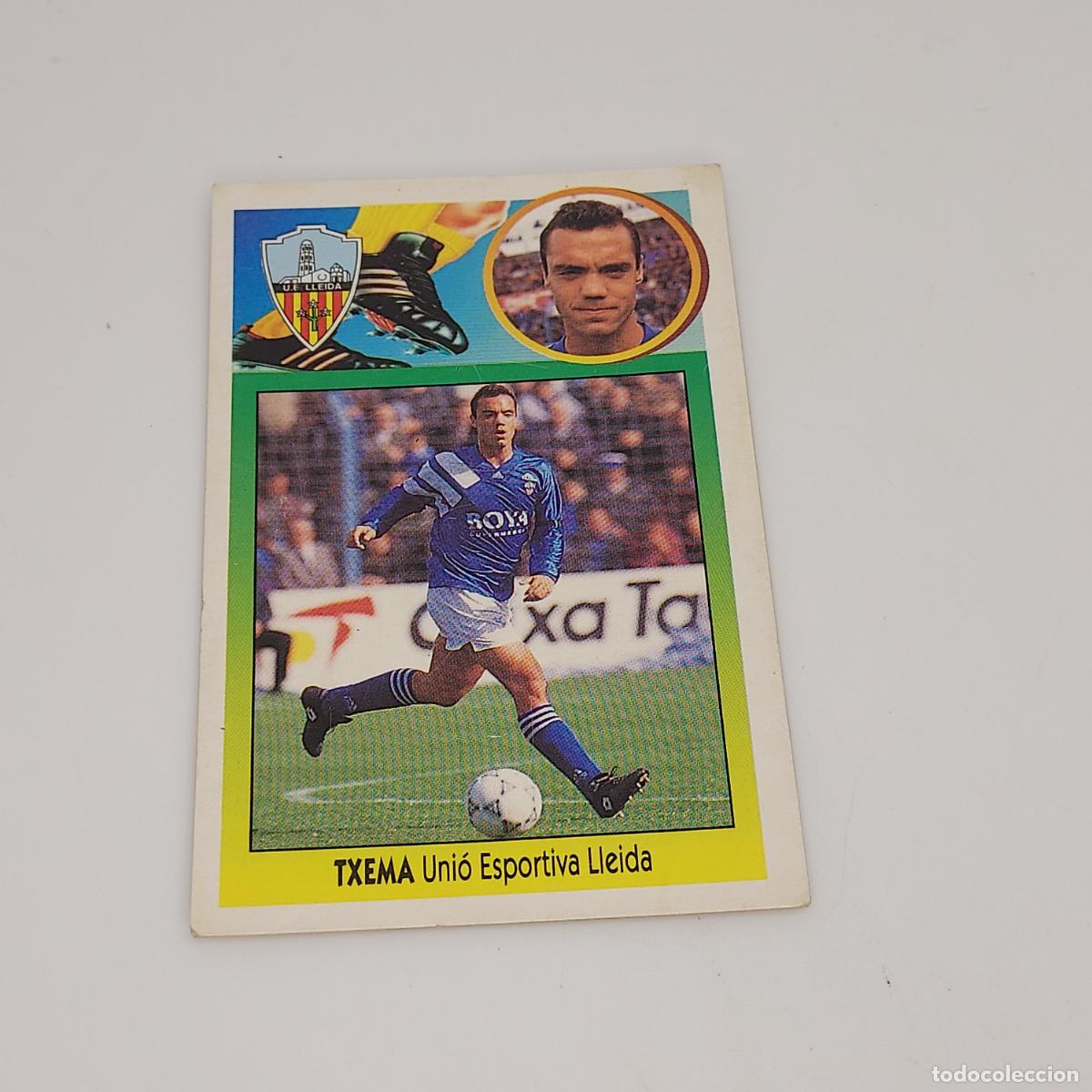 Cromos de F&uacute;tbol: CROMO TXEMA U. ESPORTIVA LLEIDA 1993 1994 93 94 EDICIONES ESTE CARTON SIN PEGAR
