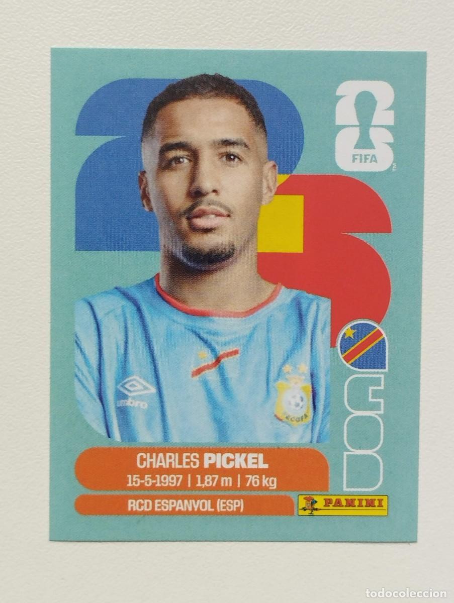 Cromos de F&uacute;tbol: CROMO STICKER WORLD CUP 2026 MUNDIAL 26 PANINI CONGO COD8 COD 8 PICKEL