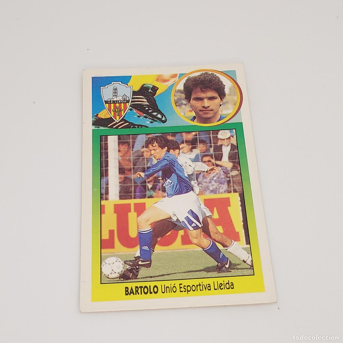 Cromos de F&uacute;tbol: CROMO BARTOLO U. ESPORTIVA LLEIDA 1993 1994 93 94 EDICIONES ESTE CARTON SIN PEGAR