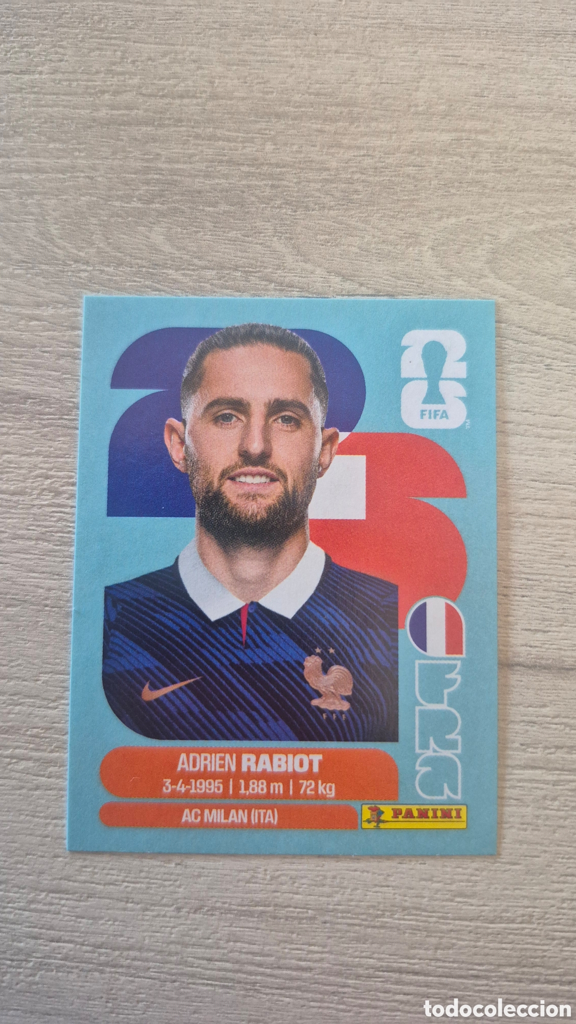 Cromos de F&uacute;tbol: FRA12 Rabiot FIFA World Cup 2026
