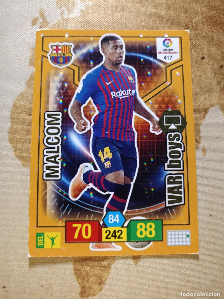 Cromos de F&uacute;tbol: # VAR Boys 417 MALCOM Adrenalyn 2018-19