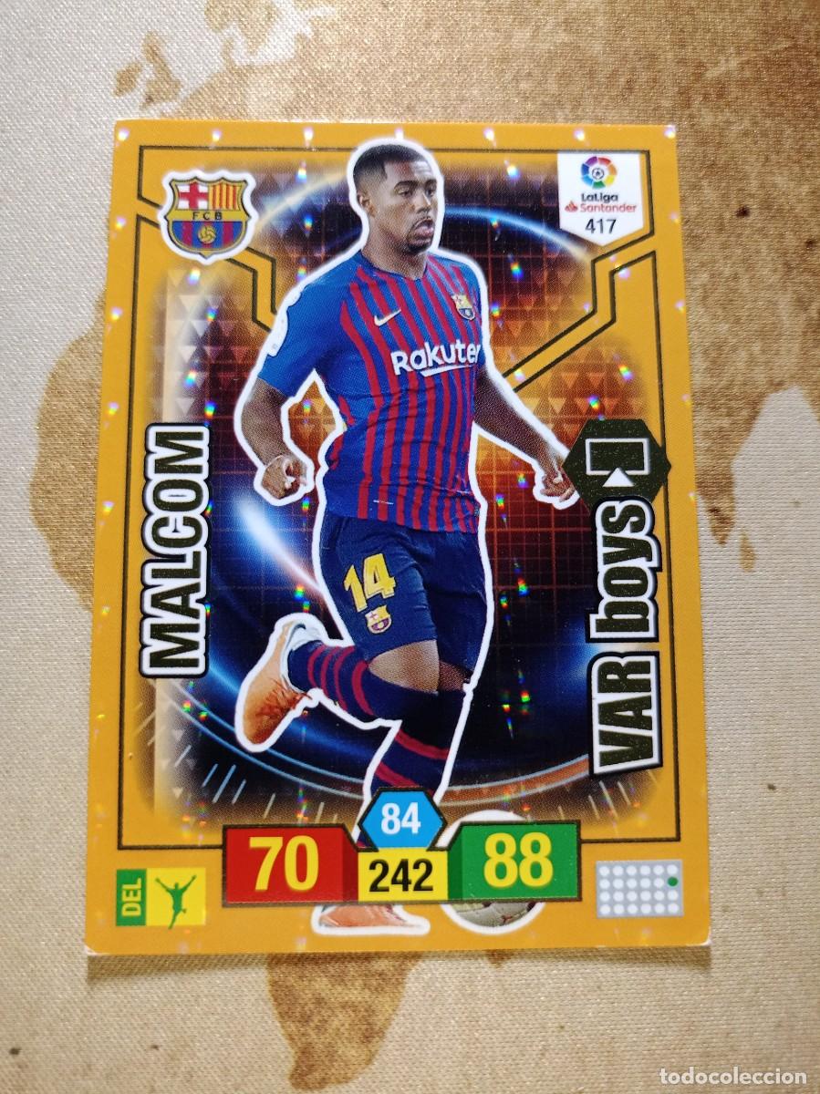 Cromos de F&uacute;tbol: # VAR Boys 417 MALCOM Adrenalyn 2018-19