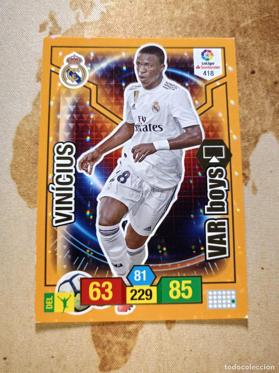Cromos de F&uacute;tbol: # VAR Boys 418 VINICIUS Adrenalyn 2018-19