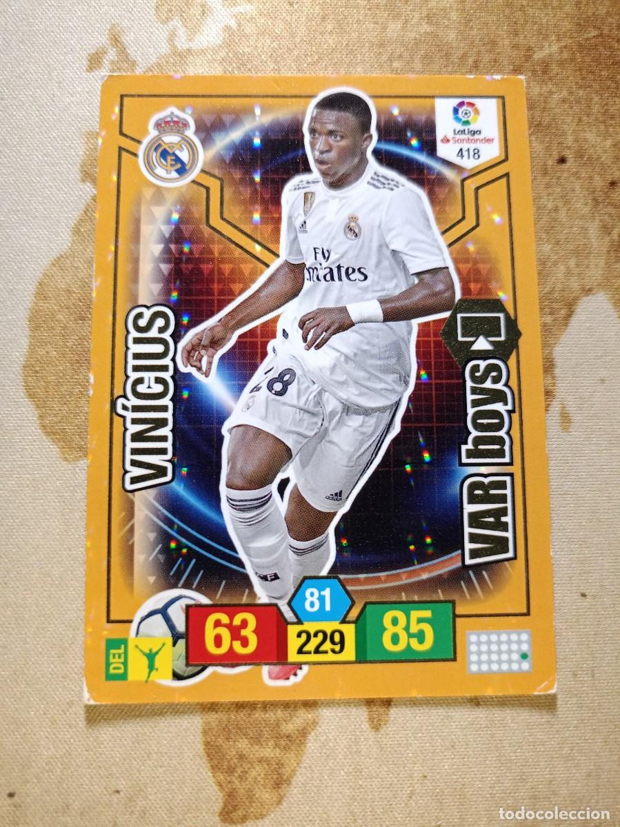 Cromos de F&uacute;tbol: # VAR Boys 418 VINICIUS Adrenalyn 2018-19