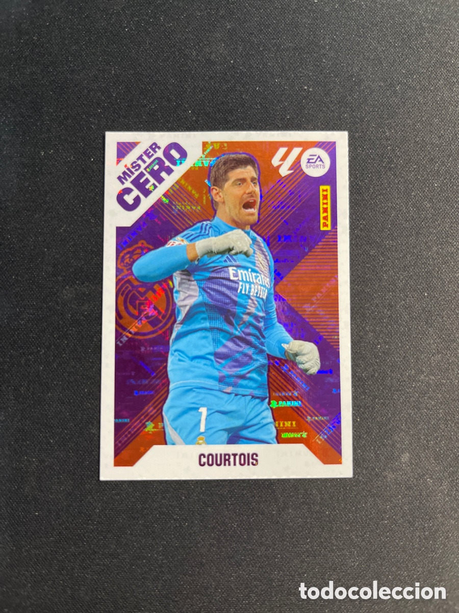 Cromos de F&uacute;tbol: Courtois 2 Real Madrid Mister Cero Liga Este 2025 2026 25 26