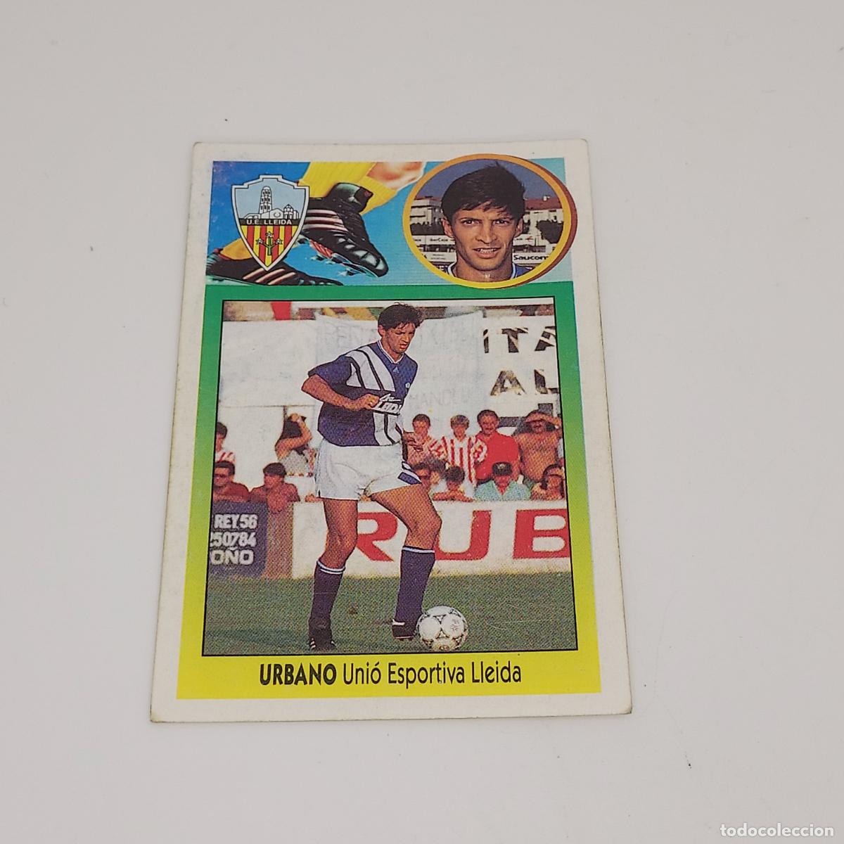 Cromos de F&uacute;tbol: CROMO URBANO U. ESPORTIVA LLEIDA 1993 1994 93 94 EDICIONES ESTE ADHESIVO SIN PEGAR