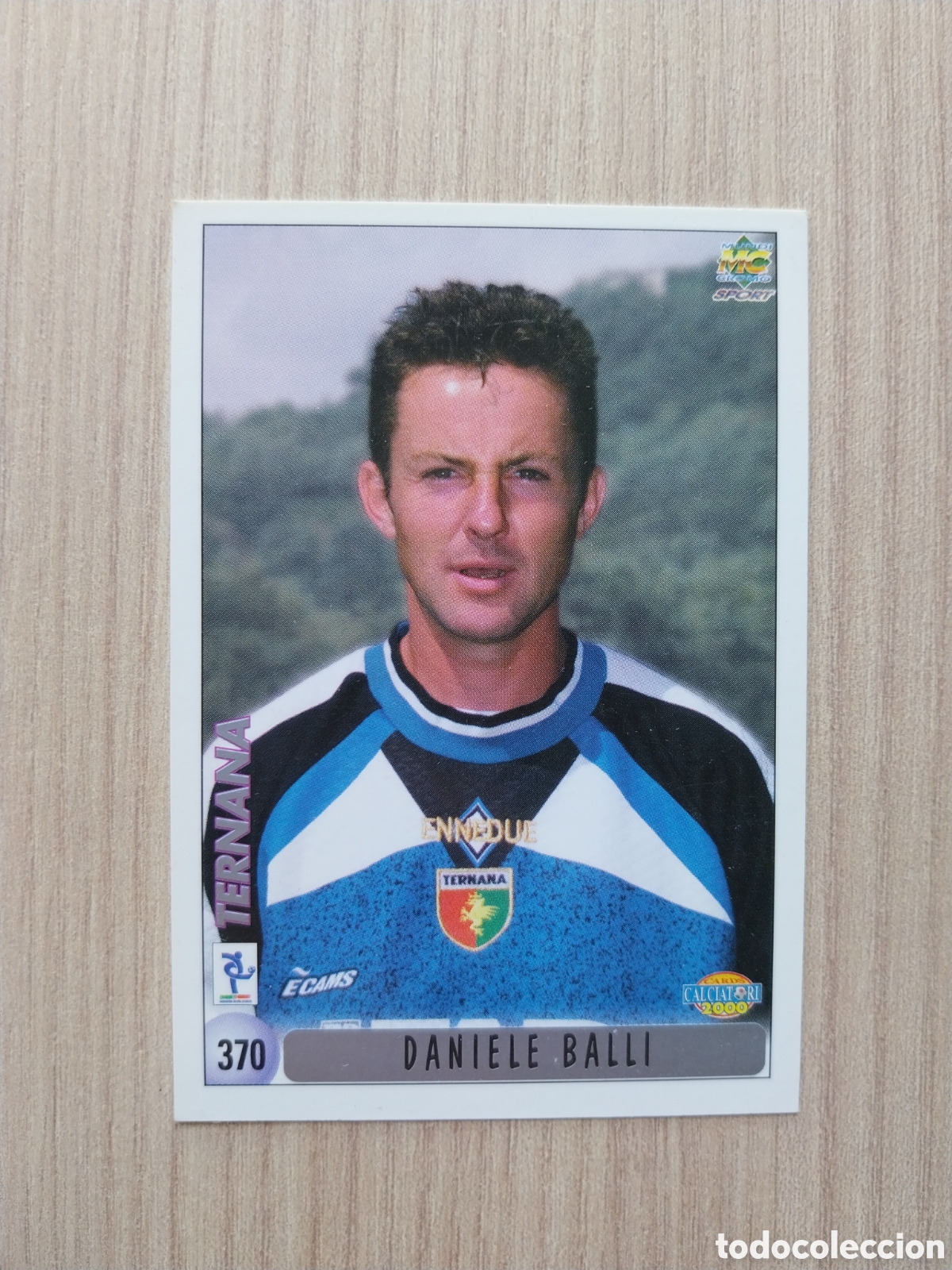 Cromos de F&uacute;tbol: DANIELE BALLI FABRIZIO FABRIS N&deg; 370 CALCIATORI 1999 2000 99 00 TERNANA MUNDICROMO ITALIA F&Uacute;TBOL