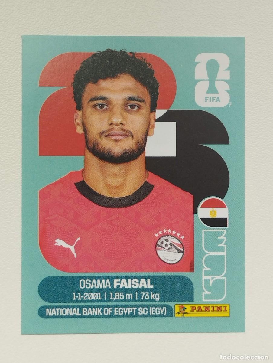 Cromos de F&uacute;tbol: CROMO STICKER WORLD CUP 2026 MUNDIAL 26 PANINI EGIPTO EGY16 EGY 16 FAISAL