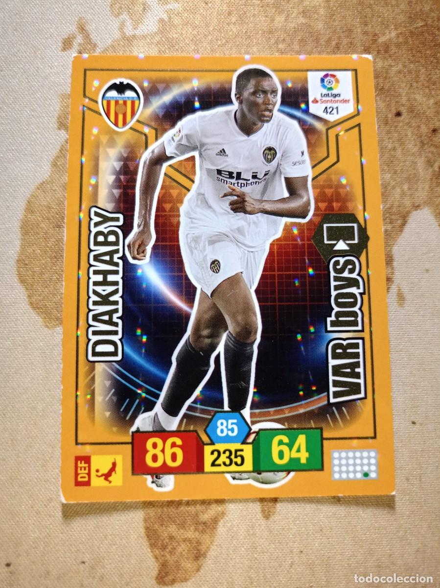 Cromos de F&uacute;tbol: # VAR Boys 421 DIAKHABY Adrenalyn 2018-19