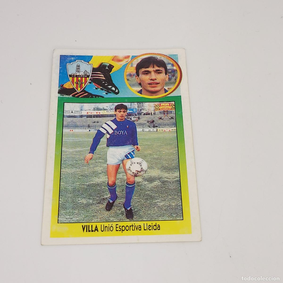 Football Stickers: CROMO VILLA U. ESPORTIVA LLEIDA 1993 1994 93 94 EDICIONES ESTE ADHESIVO SIN PEGAR
