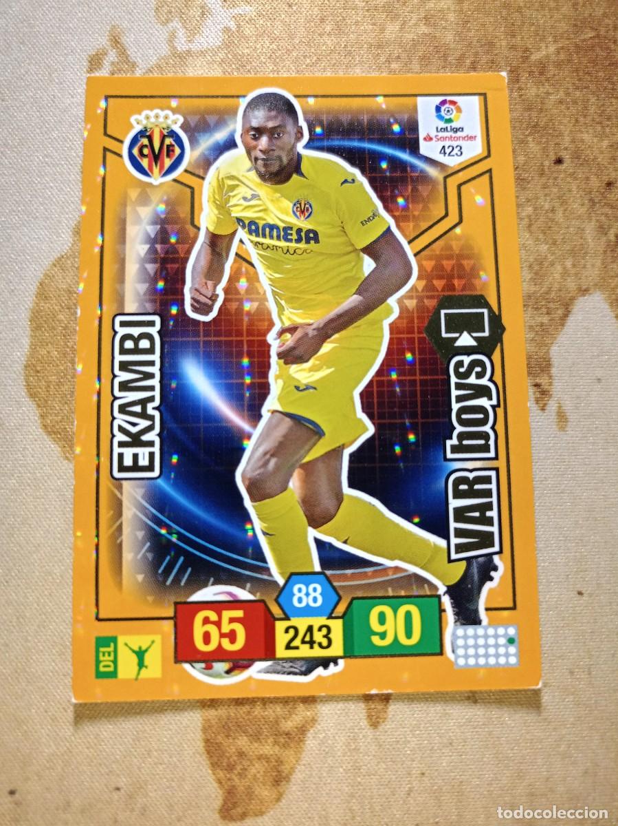 Cromos de F&uacute;tbol: # VAR Boys 423 EKAMBI Adrenalyn 2018-19