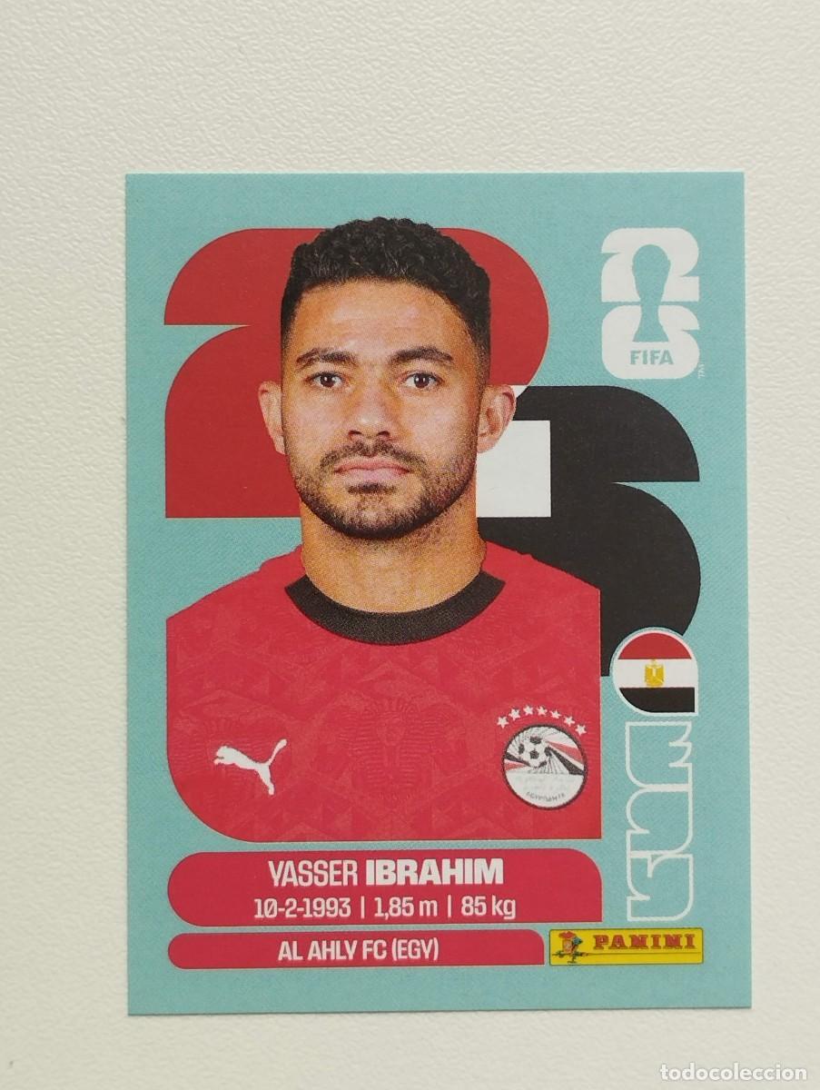 Cromos de F&uacute;tbol: CROMO STICKER WORLD CUP 2026 MUNDIAL 26 PANINI EGIPTO EGY5 EGY 5 YASSER IBRAHIM