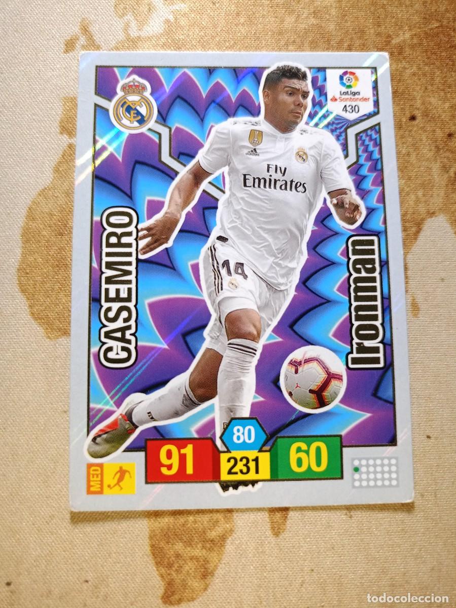 Cromos de F&uacute;tbol: # Ironman 430 CASEMIRO Adrenalyn 2018-19