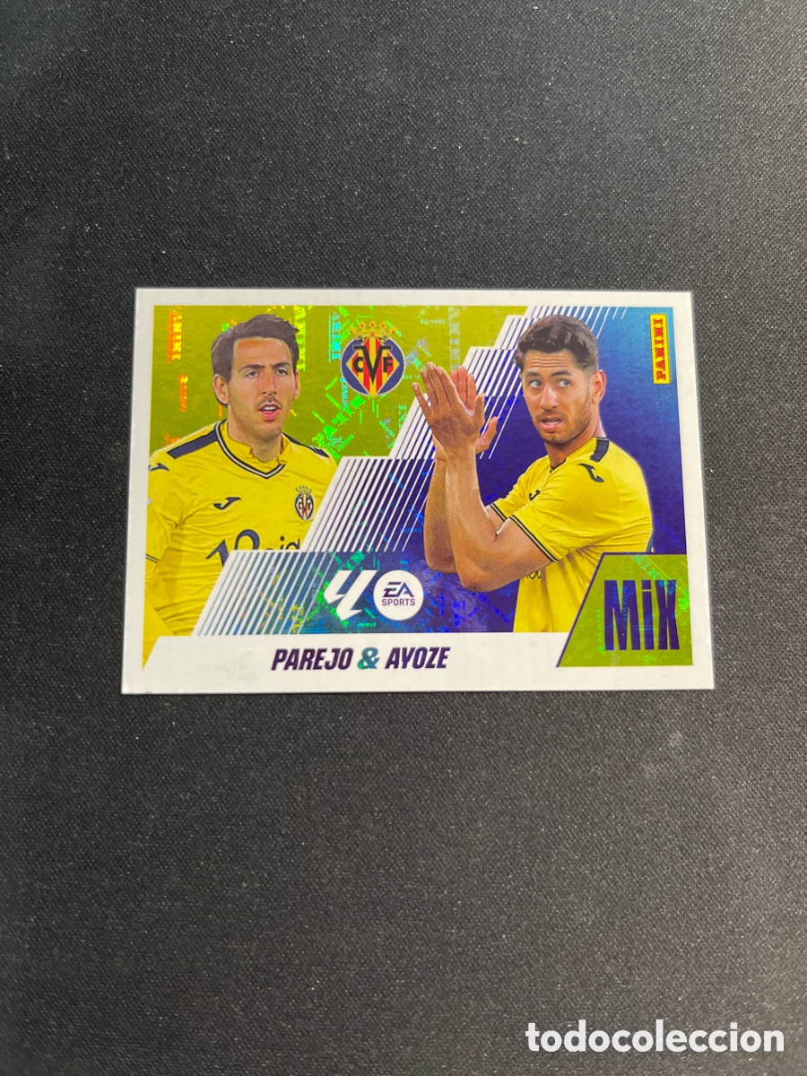 Cromos de F&uacute;tbol: Parejo & Ayoze 19 Villarreal Mix Liga Este 2025 2026 25 26