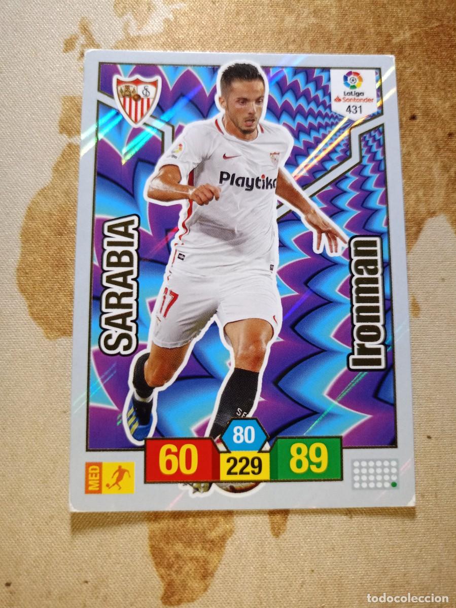 Cromos de F&uacute;tbol: # Ironman 431 SARABIA Adrenalyn 2018-19