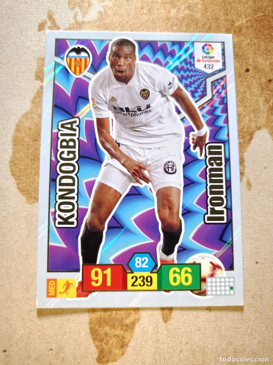 Football Stickers: # Ironman 432 KONDOGBIA Adrenalyn 2018-19