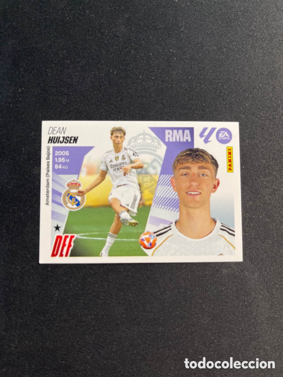 Football Stickers: Huijsen 1 Real Madrid Ultimos Fichajes Liga Este 2025 2026 25 26