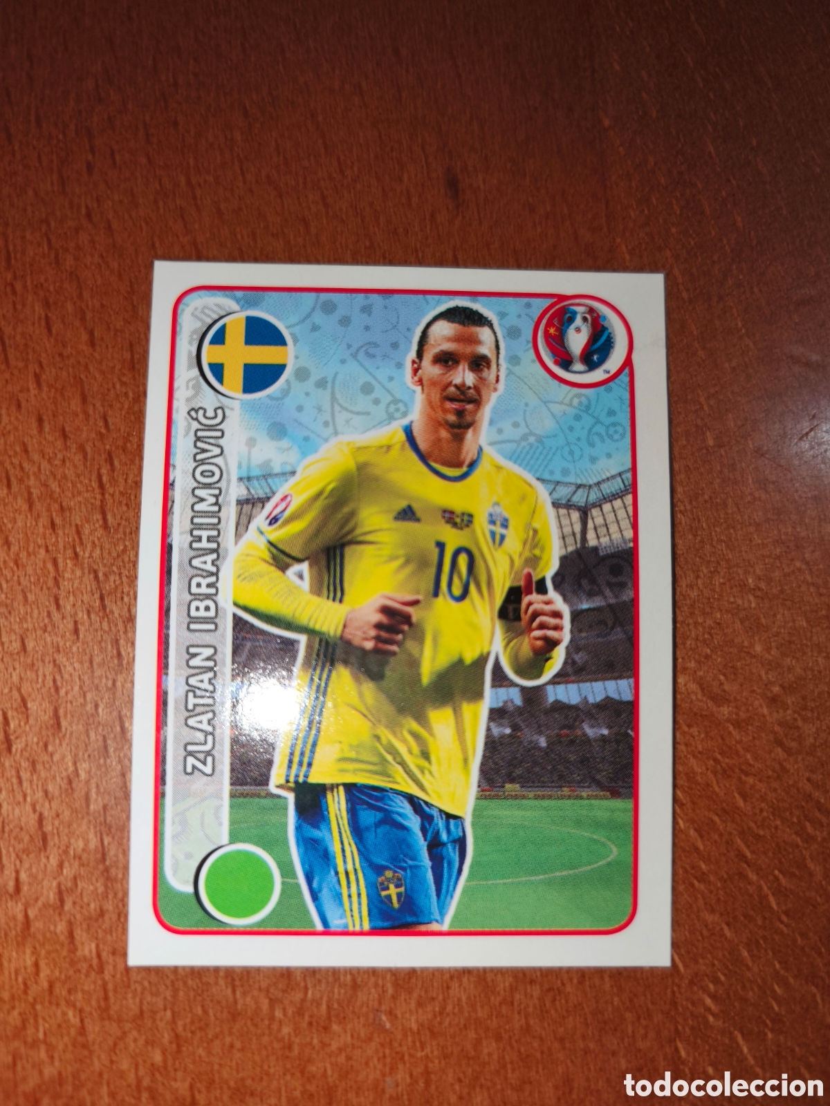 Cromos de F&uacute;tbol: Zlatan Ibrahimovic n&deg;543 UEFA Euro 2016 Suecia