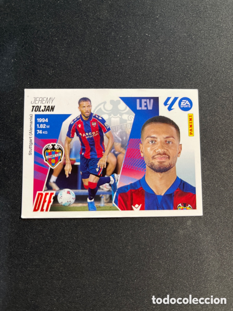 Cromos de F&uacute;tbol: Toljan 6 Levante Ultimos Fichajes Liga Este 2025 2026 25 26