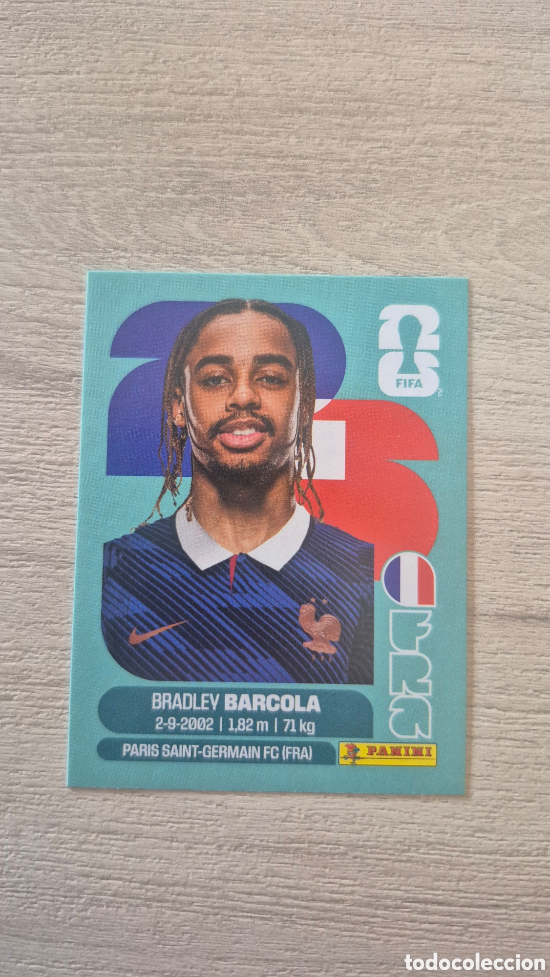 Cromos de F&uacute;tbol: FRA16 Barcola FIFA World Cup 2026