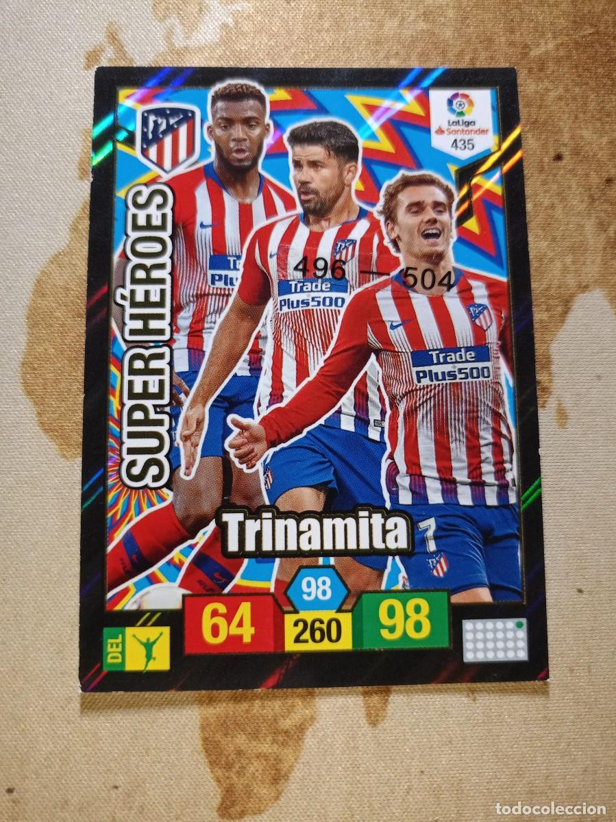 Cromos de F&uacute;tbol: # S&uacute;per H&eacute;roes 435 TRINAMITA Adrenalyn 2018-19