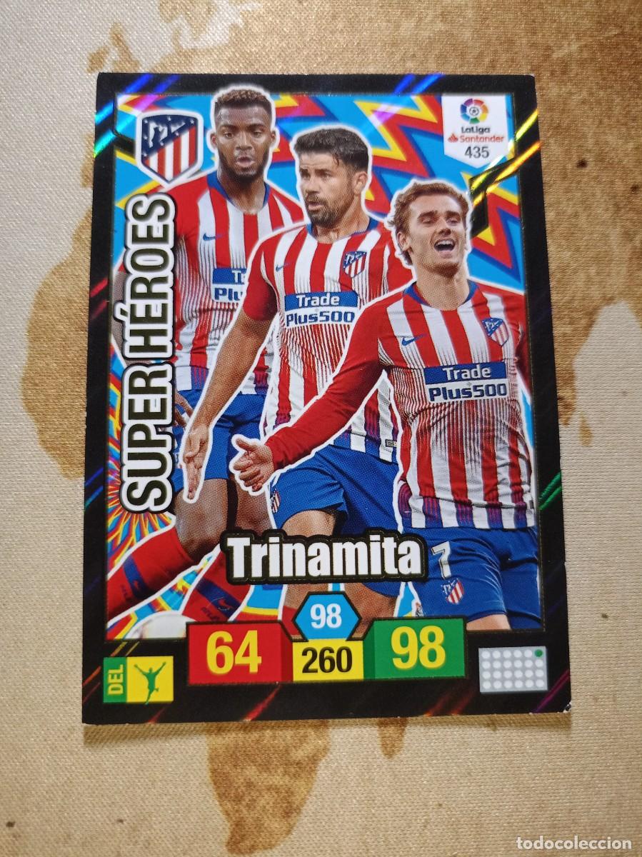 Cromos de F&uacute;tbol: # S&uacute;per H&eacute;roes 435 TRINAMITA Adrenalyn 2018-19