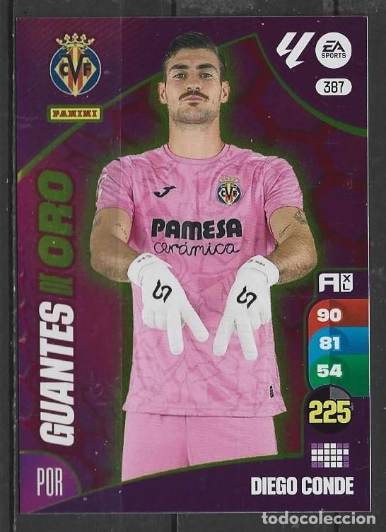 Figurine di Calcio: Adrenalyn 24/25 - Diego Conde - N&ordm; 387 - Villarreal ( Guantes de Oro )