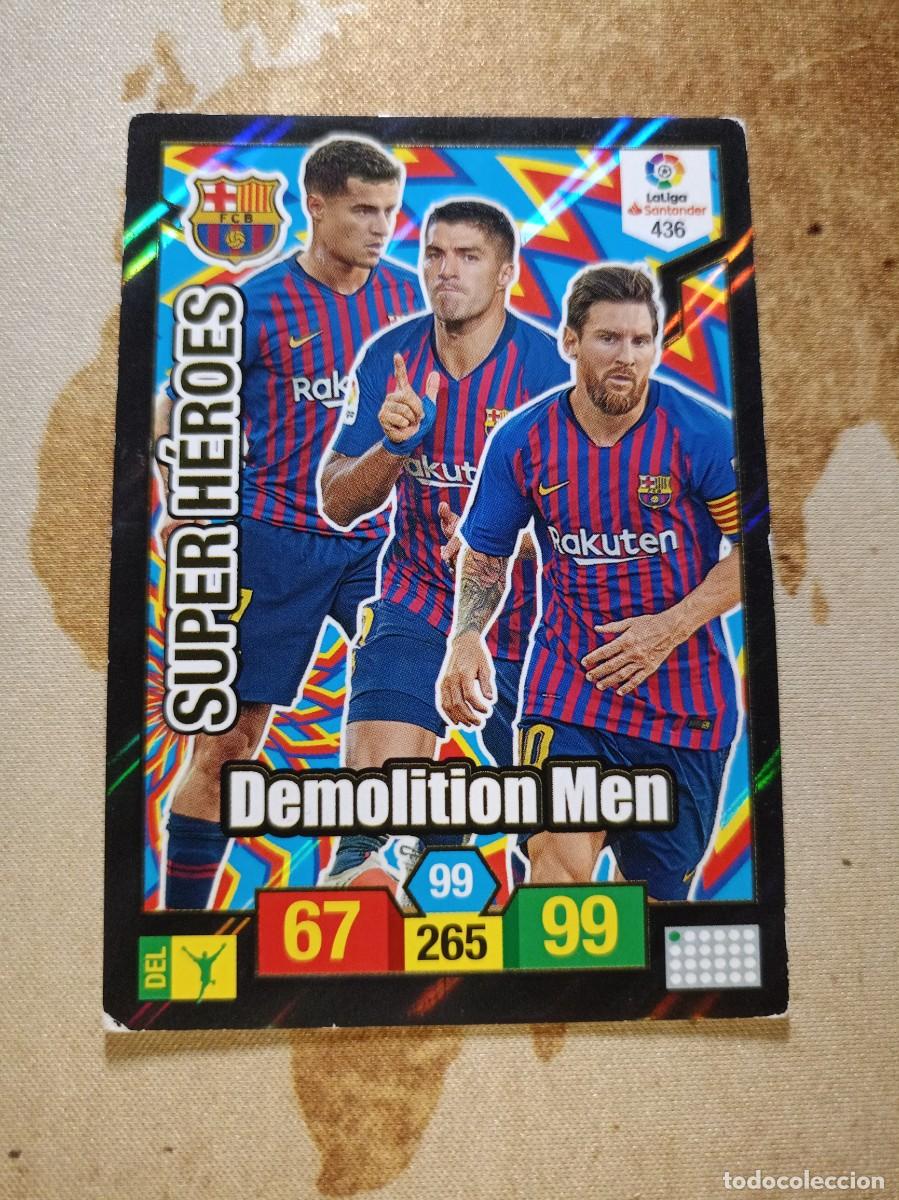Cromos de F&uacute;tbol: # S&uacute;per H&eacute;roes 436 DEMOLITION M&Eacute;N Adrenalyn 2018-19