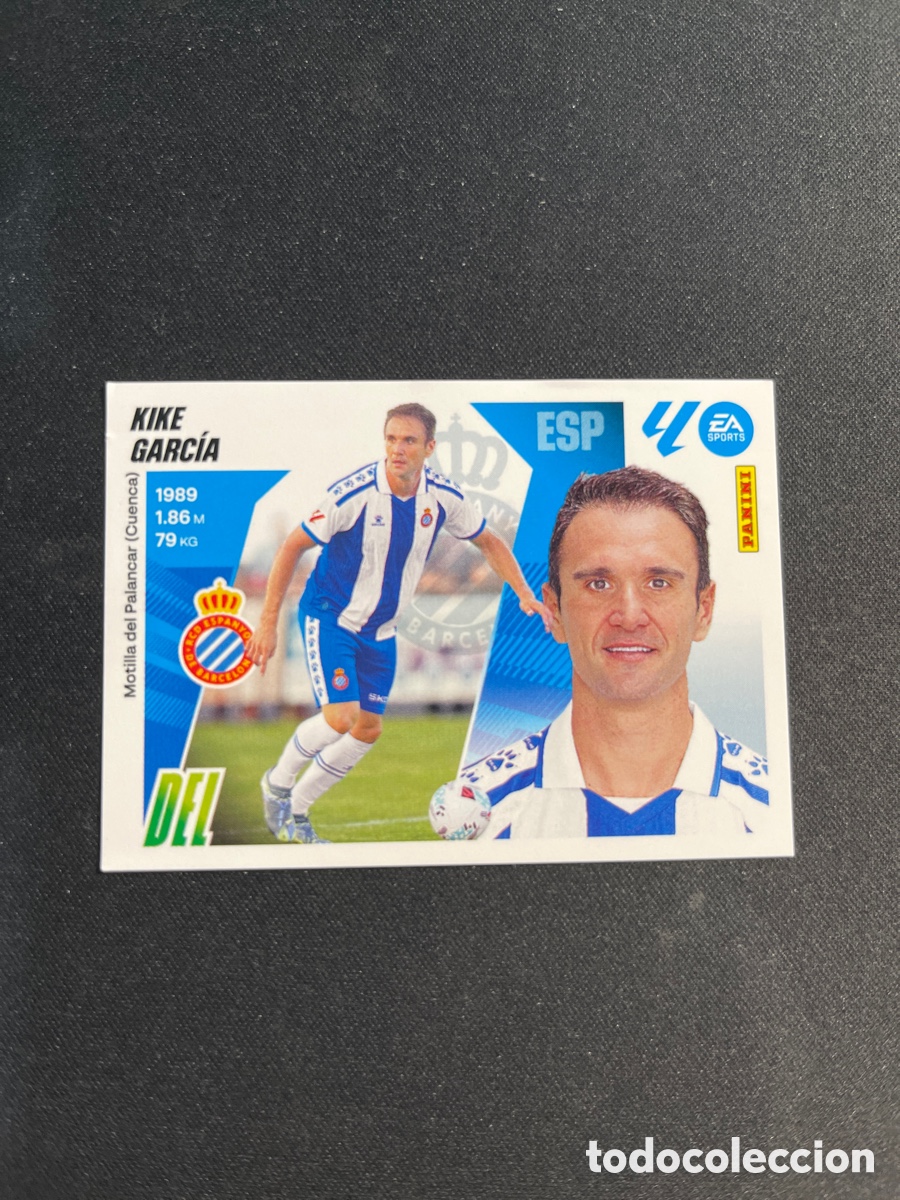 Cromos de F&uacute;tbol: Kike Garcia 14 Espanyol Ultimos Fichajes Liga Este 2025 2026 25 26