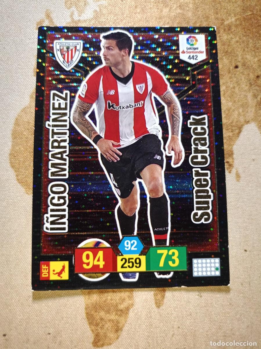 Cromos de F&uacute;tbol: # S&uacute;per Crack 442 I&Ntilde;IGO MART&Iacute;NEZ Adrenalyn 2018-19